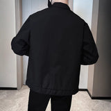 Coat Men's Autumn And Winter Fashion Brand Handsome Retro High-End Trend Of Men's Workwear Jacket Spring And Autumn