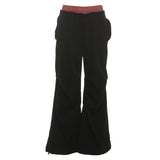 Women's 2025 Summer New Jennie With The Same Hottie Printed Vest High-Waisted Straight Casual Pants