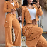 New Women's Clothing 2025 Autumn Explosion Two Vest Trousers Fashion Set