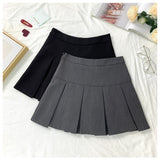 Half-Body Skirt Female 100-Folded Skirt 2025 New High-Rise Small Small Man A-Word Short Skirt College Style