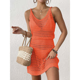 2025 Women's Jersey Knitted Sling Dress To Collect Waist Sling Skirts Beach Dress Beach Vacation