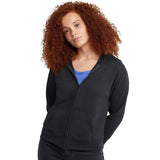 2025 Women's Clothing Women's Full Zipper Plus Velvet Hoodie Hoodie