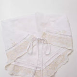 Women's New 2025 Fashion Sleeveless Embroidered Blouse