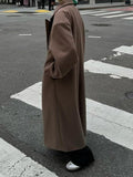 2025 Autumn And Winter New Long-Term Large-Edition Coat Loose Warm Fashion Elegant British Style