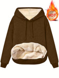 New Wish Autumn And Winter Fashion Women's Clothing Warm Pocket Hoodie Coat Top