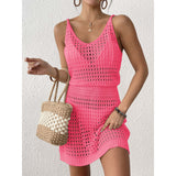 2025 Women's Jersey Knitted Sling Dress To Collect Waist Sling Skirts Beach Dress Beach Vacation