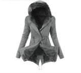 2025Wish Autumn And Winter New Cotton Hoodie Repair Warm Zipper Coat Women W125