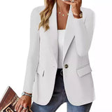 2025WISH Explosion Autumn Long Sleeve Solid Color Cardigan Small Suitcase Woman