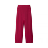 2025 Women's Winter New Temperament Evening Dress Collar Suit Jacket + Pants Suit