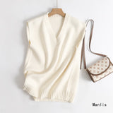 Ins New Women's Dress With Asymmetrical Scarf Short Knitted Coat