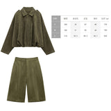 Coat Velvet Loose Spring Girl Casual Blouse Zipper Fashion Bomber Jacket 2025 Bat Sleeve Texture