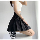 2025 100-Fold Skirt Women's New Dress With White Half-Dress Korean Version Of The College Style Skirt A Skirt