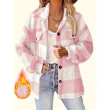 2025 Autumn And Winter Fashion Splicing Collar Repair Cardigan Temperament Blazer