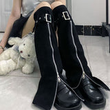 Colored Cowboy Broad-Legged Trousers In Autumn Personality Painted New High-Waisted Loose Thin Temperament Casual Pants