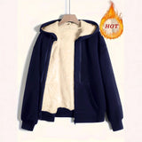 New Women's Winter Explosion Warm Plush Hoodie Jacket