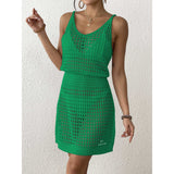 2025 Women's Jersey Knitted Sling Dress To Collect Waist Sling Skirts Beach Dress Beach Vacation