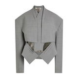 2025 Autumn And Winter New Women's Small Casual Casual Collar Buckle Hairs Of The Short Coat Woman