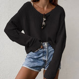 2025 Autumn And Winter Explosion Hot Loose Big Shoulder Knitted Knitted Knitted Women's Clothing