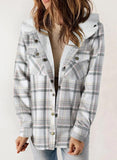 Autumn/Winter 2025 Women's Jacket Long Sleeve Hairy Hooded Jacket Jacket With Pocket